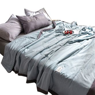 皮尔卡丹（pierre cardin）   水洗棉夏凉被子被芯薄被子空调被夏被180*220cm 安逸 JLJPCAZ-009