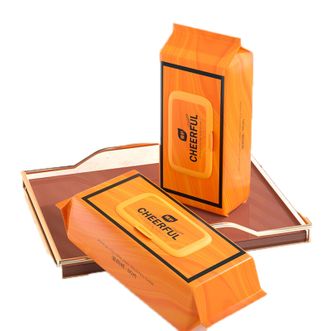 植护  悦色橙湿厕纸 150*200mm/80片  3包/箱ZH522460N3