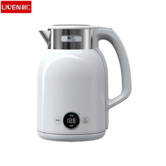 利仁  电热水壶SH-D1720 家用316L不锈钢双层无缝一体内胆防烫烧水壶1.7升1800W自动智能断电养生恒温壶