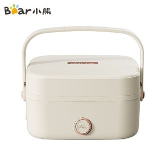 小熊/Bear  加热饭盒电热饭盒保温饭盒压铸铝材质上班族便携式热饭神器插电免加水自热饭盒 DFH-D10Q1
