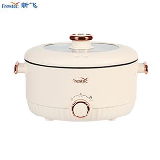 新飞/Frestec  电火锅家用涮多用途6L容量1350W大火力 双档旋控