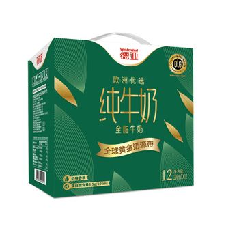 德亚 欧洲优选(黄金奶源带)全脂纯牛奶200ml*12礼盒亚 德亚 欧洲优选(黄金奶源带)全脂纯牛奶200ml*12礼盒亚