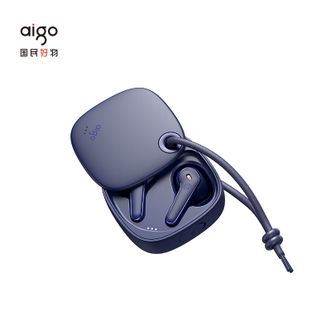 爱国者（aigo）  TWS蓝牙耳机 入耳式触控耳机 通话降噪长续航运动耳机TU01