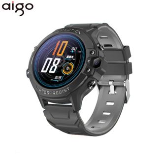 爱国者（aigo）  儿童电话手表A06【黑色】长效续航6-12岁4G全网通中小学生手表无游戏上课禁用精准定位可插卡视频通话