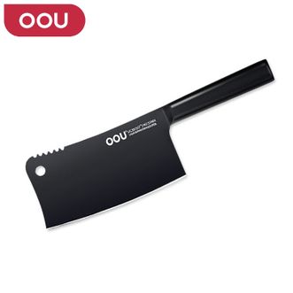 OOU  骨头刀厨房家用刀具切骨刀黑刃系列砍骨刀UC3932