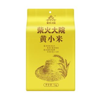 柴火大院 黄小米1kg 柴火大院 黄小米1kg