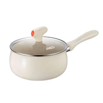 爱仕达/ASD  奶锅陶瓷新不粘锅18CM泡面锅宝宝辅食锅电磁炉通用NL18T10WG