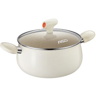 爱仕达/ASD  汤锅22CM陶瓷煲汤煮面锅辅食锅TL22T10WG