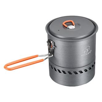 步林  户外野营1.5L聚热锅露营装备-S2400