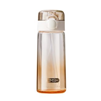 草莓生活 玻璃杯 高颜值吸管杯耐高温460ml cmsh-0283