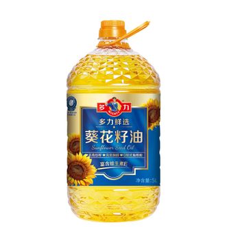 多力  食用油鲜选葵花籽油 5L*1桶