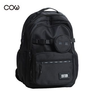 COW  书包男初中高中大学生书包大容量背包电脑包