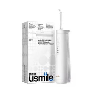 笑容加 (usmile)  超声波小水塔冲牙器 水牙线电动洗牙器洁牙机 家用台式 超声白