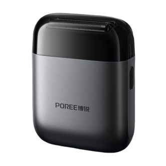 博锐  剃须刀电动往复式男士刮胡刀车载便携三刀一体薄韧亲肤刀网须刨送父亲送男友节日生日礼物