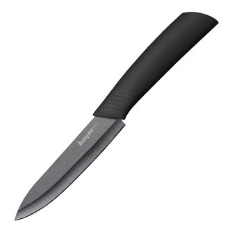 拜格 陶瓷刀4英寸黑刃陶瓷水果刀菜刀切片带刀鞘BD8022