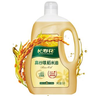 长寿花 高谷维稻米油5L 谷维素13800ppm
