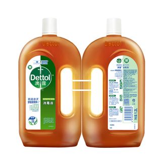 滴露/Dettol  消毒液1.2L*2瓶 家用衣物除菌液衣物消毒液家居室内环境地板消毒衣物除菌剂