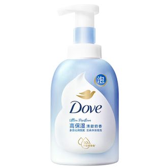 多芬  密泡沫泡泡沐浴露400ml清甜奶香  6902088422825