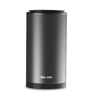 华饰 车载铝合金垃圾桶 300ML 深空灰