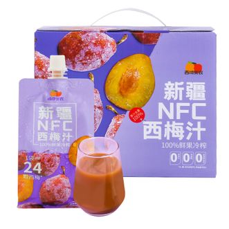 西域美农 新疆NFC西梅汁 200ml*10袋 礼盒装