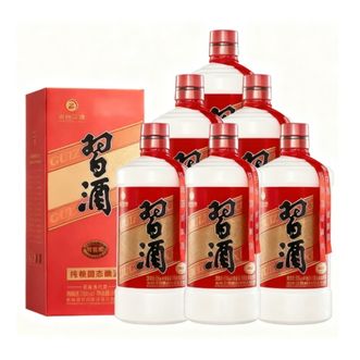 习酒  53°  500mL*6瓶整箱装  贵州酱香型（圆习酒）