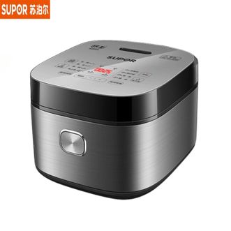 苏泊尔（SUPOR）  电饭煲SF40FC973 电饭锅 4L球釜3-8人 小型电饭锅家用多功能一体柴火饭智能预约 金属拉丝机身