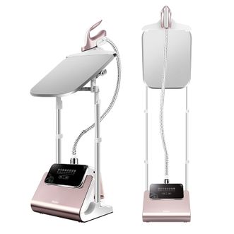 海尔（Haier）蒸汽挂烫机 家用双杆带板手持立式大功率熨烫机 HY-GSS2408G