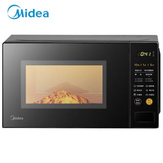 美的/Midea  微波炉  家用20L转盘加热微波炉 一键解冻 700W大火力 智能快捷菜单 易操作面板均匀速热  M21
