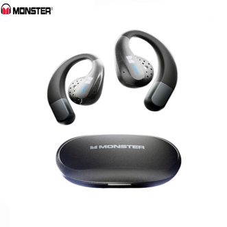 魔声  无线蓝牙耳机X02【黑色】挂耳式运动开放式健身跑步耳机不入耳2025新款超长续航礼物