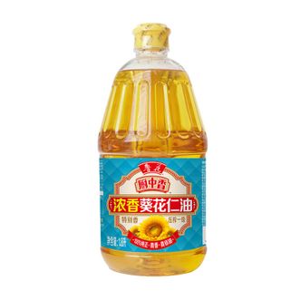 鲁花  浓香葵花仁油 1.8L 厨中香 少油烟 脱壳去皮压榨 醇厚香浓高营养