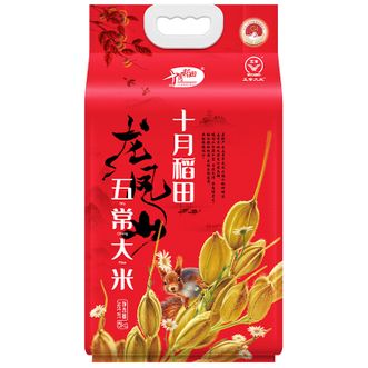 十月稻田  五常大米5kg（6109龙凤山）