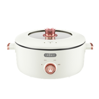 七彩叮当  小型炒锅电热火锅家用 电炖锅