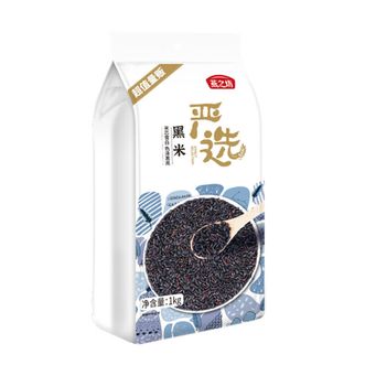 燕之坊黑米东北黑米黑香米无添加五谷杂粮粗粮1kg