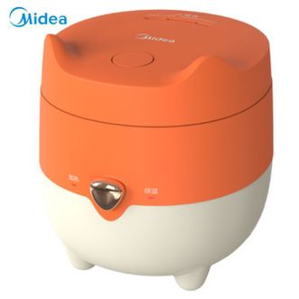 美的/Midea  电饭煲  家用宿舍1.2升小巧电煮饭锅小容量萌趣蒸饭器  MB-FB12X1-105B