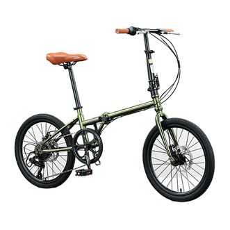 凤凰（Phoenix）  折叠自行车男士女士禧玛诺变速超轻便携车小型20寸学生车 ZD01（辐条轮）