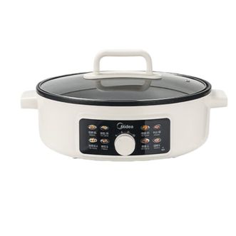 美的/Midea  多功能锅抗菌电煎锅家用单面煎饼锅  34规格 MC-JKC3463