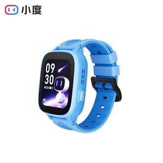 小度/Xiao Du  儿童电话手表 D1 蓝色款 全网通4G 视频通话GPS定位 拍照学习 超长待机 移动支付 防尘防水