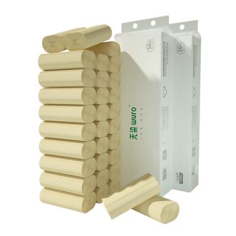 无染/wuro  无芯卷纸52.5g*48卷 加厚卫生卷筒纸厕纸