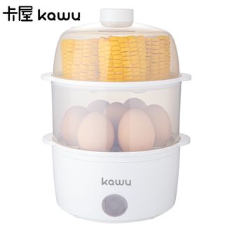 卡屋/KAWU  煮蛋器  家用食品级材质 可视上盖蒸煮热通用  PA-613