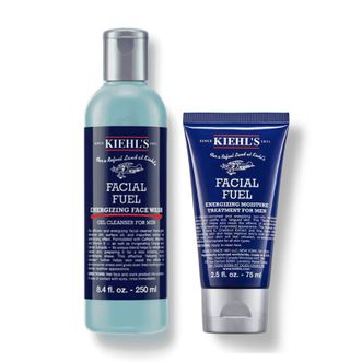 科颜氏（KIEHL'S）  男士保湿护肤洁面乳液2件套