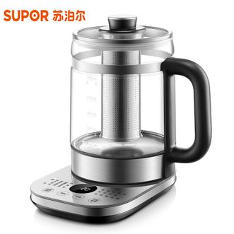 苏泊尔/Supor  养生壶家用煮茶壶煮茶器1.5L 十大炖煮功能 多段控温 双保温模式 316L不锈钢