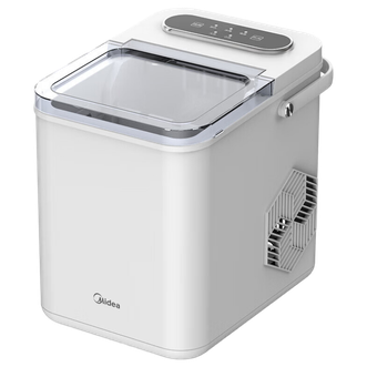 美的/Midea  MBJ-12D17E 家用小型冰块全自动UV杀菌迷你制冰机