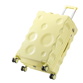 锐承（Ruicheng）  隐藏式杯架 带USB充电口行李箱855-20寸黄