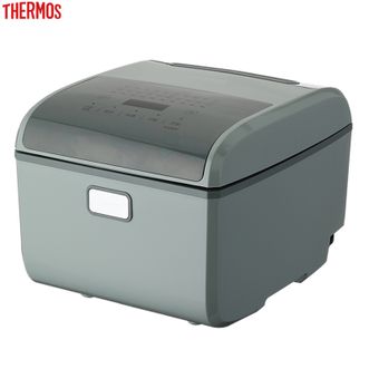 膳魔师（THERMOS）  4L电饭煲微电脑电饭锅 预约定时多功能煲仔饭煮饭煮粥煲汤炖煮锅厨房家用电器电炖锅电锅电热锅EHA-4147E-G绿色
