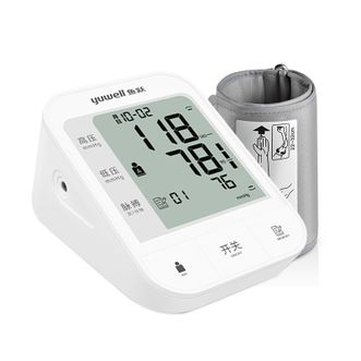 鱼跃/yuwell  电子血压计老人用家用准确上臂式全自动测量仪血压仪器测压仪YE670A升级款
