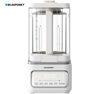BLAUPUNKT  柔音蒸汽破壁机1.5L家用豆浆机全自动免煮料理辅食机料理机非静音榨汁机无涂层全玻璃蒸汽 白色