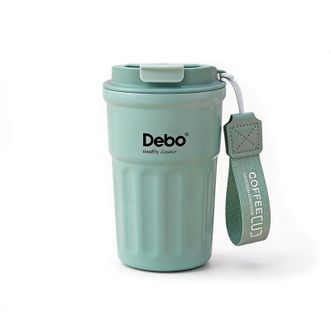 德铂（Debo）  便携随行咖啡杯  约360ml  保温杯水杯不锈钢杯