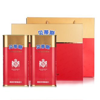 贝蒂斯/BETIS  特级初榨橄榄油 1Lx2桶 礼盒装