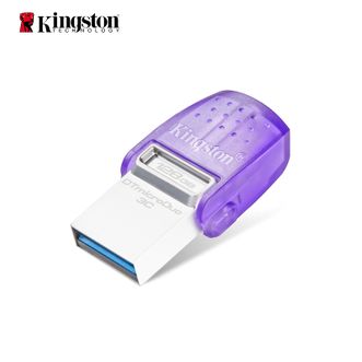 金士顿(Kingston) 128G 高速手机U盘USB3.2 Gen1 DTDUO3CG3便携Type-C双接口优盘闪存盘(USB3.2和Type-C双接口)读速200MB/s