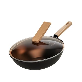 德博莱  日式极铁锅精铁炒锅久用不生锈32cm  DBL-YMJTG02
